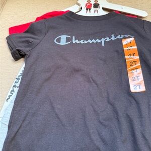 Champion Kids 2T, 4 piece T-Shirts and shorts